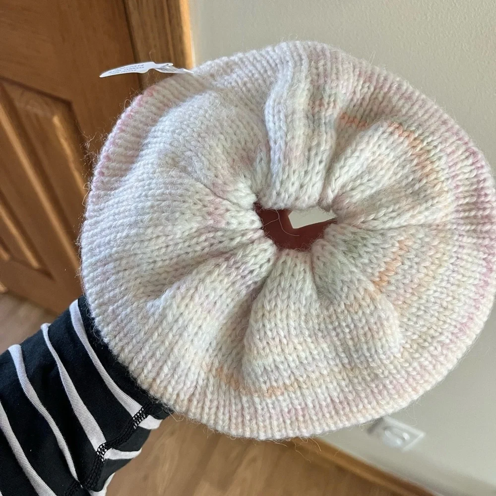 Free People Nina Jumbo Scrunchie Oversized Silhouette in Rainbow